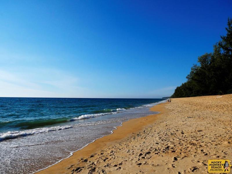 Micky Monkey Beach At Maikhao Beach Hotel Maikhau-part Kültér fotó